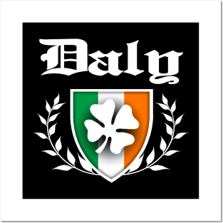 Daly Shamrock Crest Posters and Art